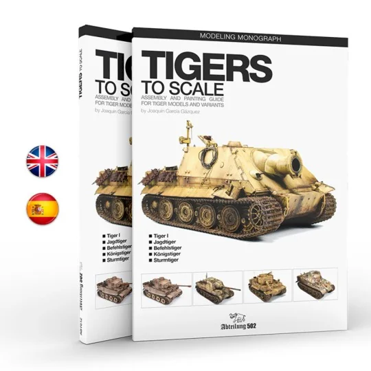 TIGERS TO SCALE - Joaquín García Gázquez (English) - AK Interactive...