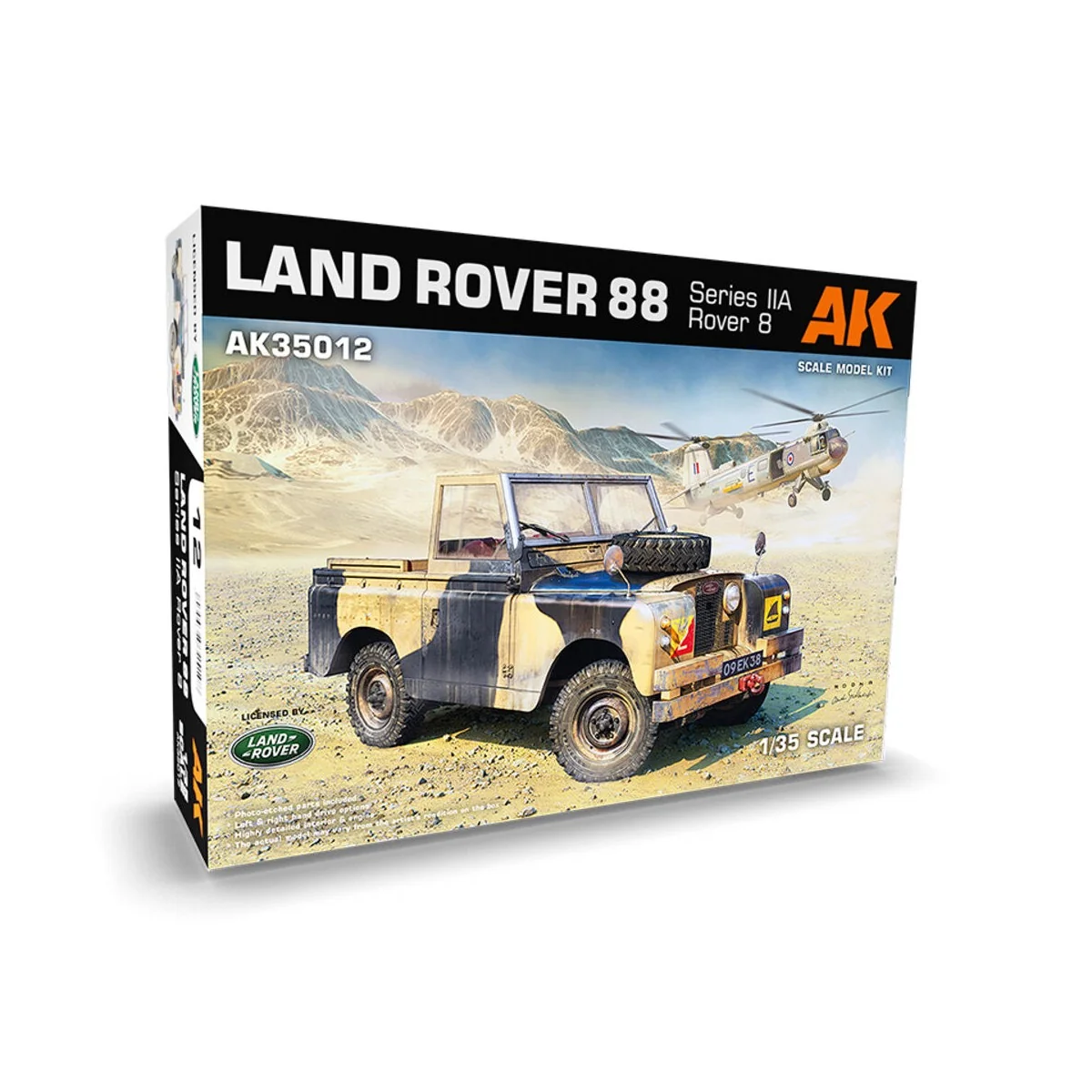 Land Rover 88 Series IIA Rover 8, 1/35 - AK Interactive AK35012