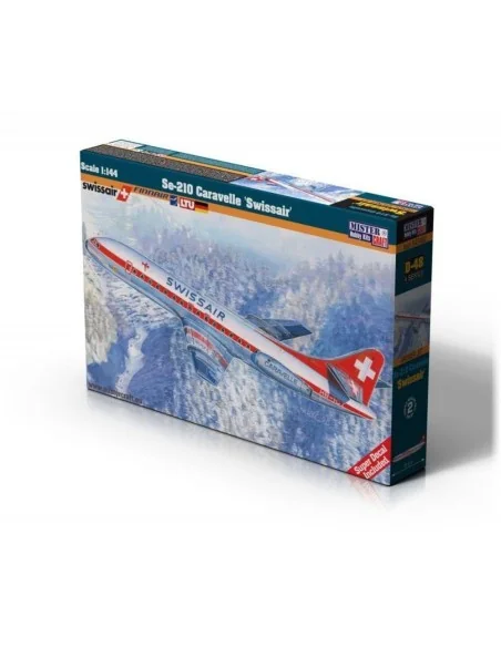 Se-210 Caravelle Swissair, 1/144 - Mistercraft D-48