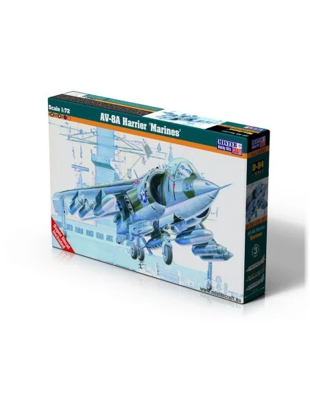 AV-8A Harrier Marines, 1/72 - Mistercraft D-84
