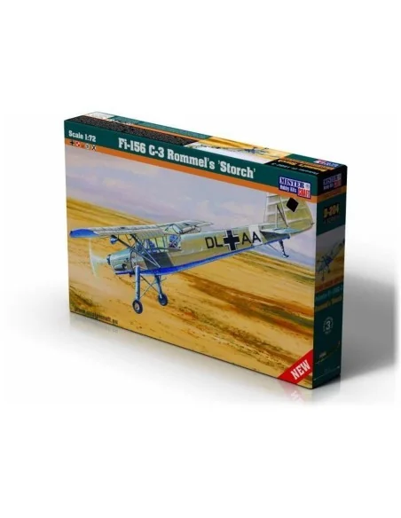 Fi-156 C-3 Rommels Storch, 1/72 - Mistercraft D-204