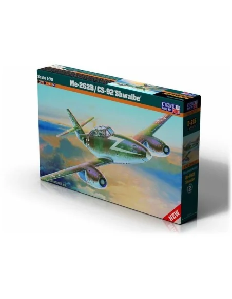 Me-262B/CS-92 Shwalbe, 1/72 - Mistercraft D-215