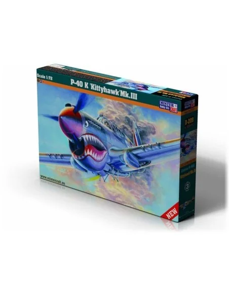 P-40 K Kittyhawk Mk.III, 1/72 - Mistercraft D-220