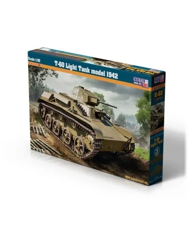 T-60 Light Tank, 1/35 - Mistercraft E-02