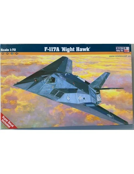 F-117A Night Hawk, 1/72 - Mistercraft E-05