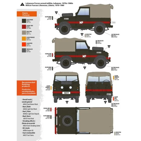 Land Rover 88 Series IIA Rover 8, 1/35 - AK Interactive AK35012