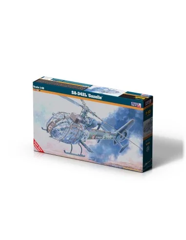 SA-342L "Gazelle, 1/48 - Mistercraft F-33