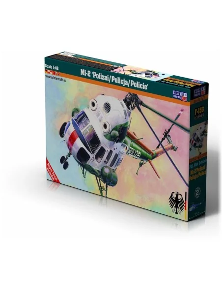 Mi-2 Polizei/Policja/Policie, 1/48 - Mistercraft F-153