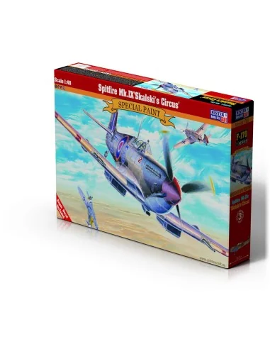 Spitfire Mk.IX Skalski Circus, 1/48 - Mistercraft F-170