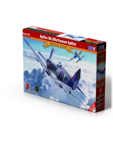 Spitfire Mk. XVI e Packard, 1/48 - Mistercraft F-182