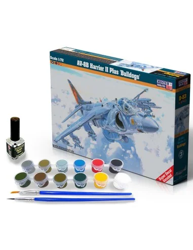 AV-8B Harrier II Plus Bulldogs SUPER SET, 1/72 - Mistercraft SD-53