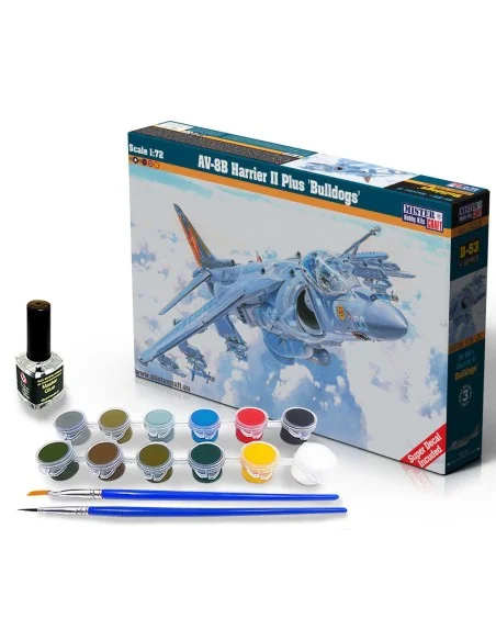 AV-8B Harrier II Plus Bulldogs SUPER SET, 1/72 - Mistercraft SD-53