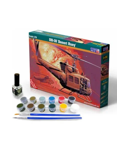 [NO_DESC] UH-1N Desert Huey, START SET, 1/72 - Mistercraft SD-56