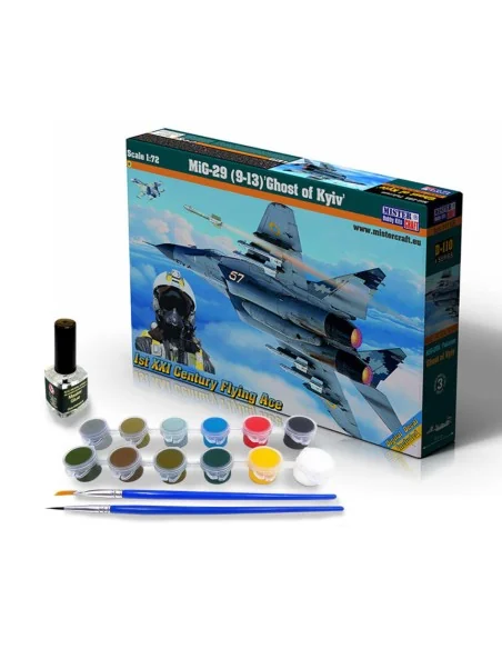 MIG-29 (9-13) GHOST OF KYIV, START SET, 1/72 - Mistercraft SD-110
