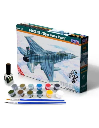 F-16CJ-52+"Tiger Demo Team " SUPER SET, 1/72 - Mistercraft SD-115