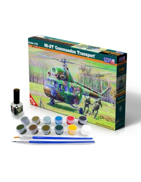 Mi-2T Commandos Transport SUPER SET, 1/72 - Mistercraft SD-152