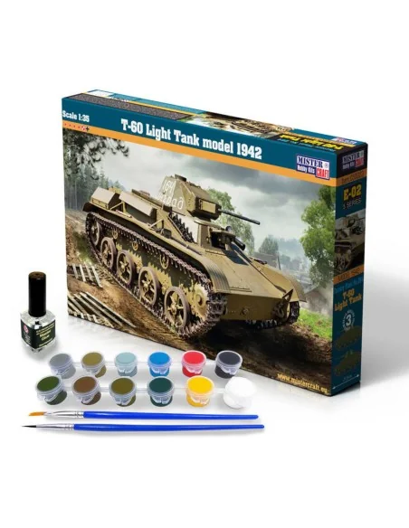 T-60 Light Tank SUPER SET, 1/35 - Mistercraft SE-02