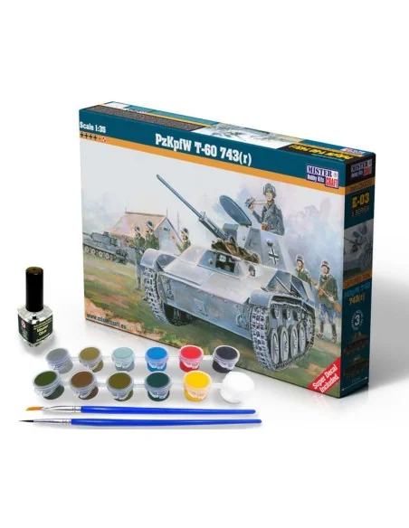 [NO_DESC] PzKpfW t-60 743(r) SUPER SET, 1/35 - Mistercraft SE-03