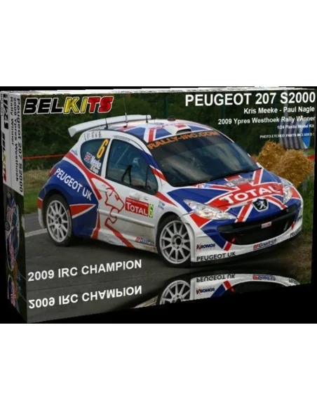 [NO_DESC] PEUGEOT 207 S2000 Meeke Ypres WR 2009, 1/24 - BELKITS BEL001