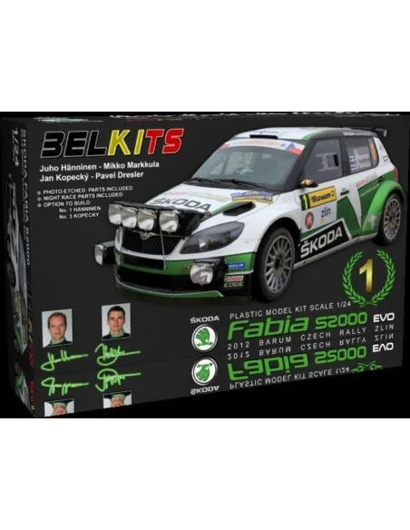 SKODA FABIA S2000 EVO, 1/24 - BELKITS BEL004