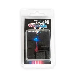 PLASTIC WARGAME BASES. SQUARE BASE 20x20mm - AK Interactive AK1106