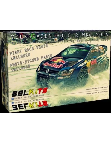VW POLO R WRC Monte Carlo 2015, 1/24 - BELKITS BEL010