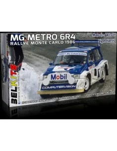 MG METRO 6R4, Rallye Monte Carlo 1986, 1/24 - BELKITS BEL015