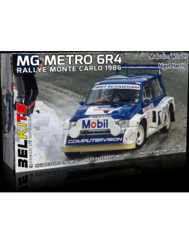 [NO_DESC] MG METRO 6R4, Rallye Monte Carlo 1986, 1/24 - BELKITS BEL015