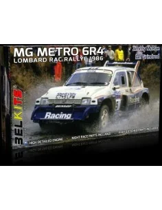 MG METRO 6R4, Lombard RAC Rallye 1986, 1/24 - BELKITS BEL016