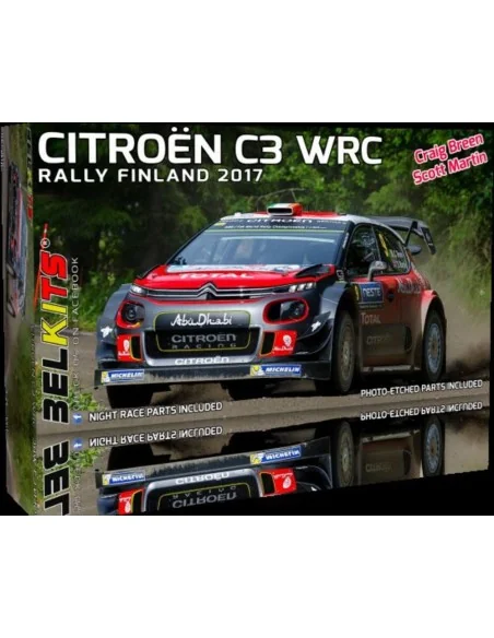 Citroen C3 Breen Rally Finland 2017, 1/24 - BELKITS BEL018