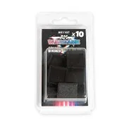 PLASTIC WARGAME BASES. SQUARE BASE 25x25mm - AK Interactive AK1107