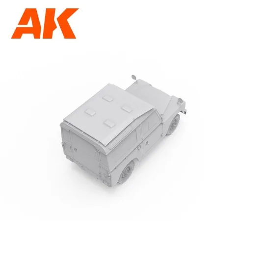 Land Rover 88 Series IIA -Station Wagon, 1/35 - AK Interactive AK35013 Land Rover 88 Series IIA -Station Wagon, 1/35 - AK Interactive AK35013