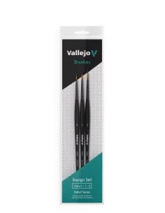 Design Set Synthetic fibers (Sizes 0, 1 & 2) - Vallejo B02991
