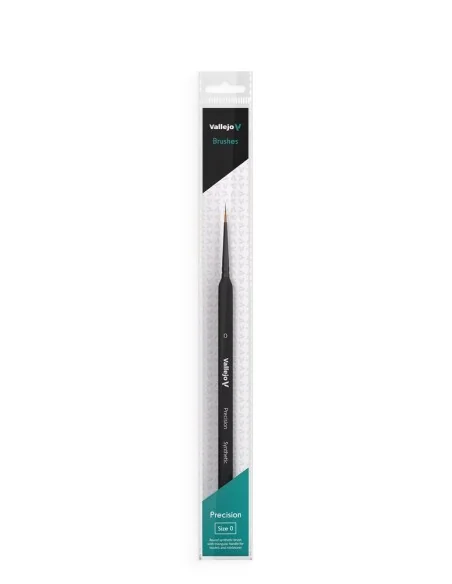 Round Synthetic Brush, Triangular Handle No. 0 - Vallejo B03000