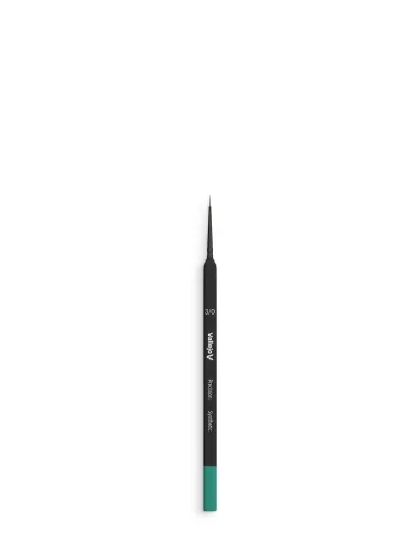 Round Synthetic Brush, Triangular Handle No. 3/0 - Vallejo B03030