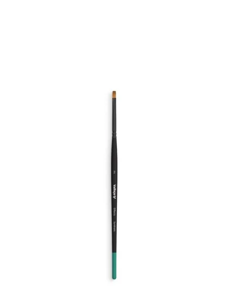 [NO_DESC] Flat Rectangular Synthetic Brush No. 2 - Vallejo B04002
