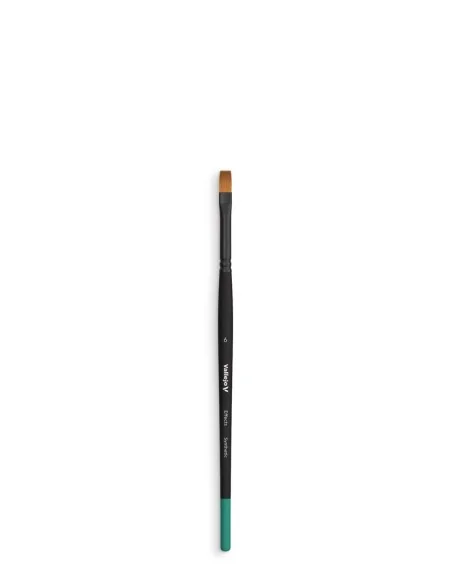Flat Rectangular Synthetic Brush No. 6 - Vallejo B04006