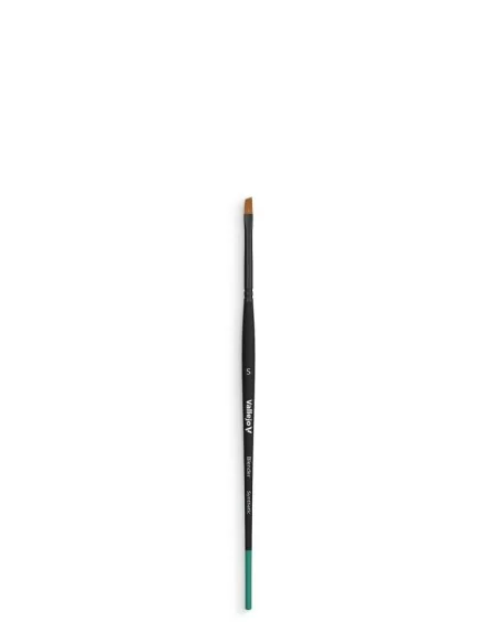 Flat Angled Synthetic Brush Small - Vallejo B05001