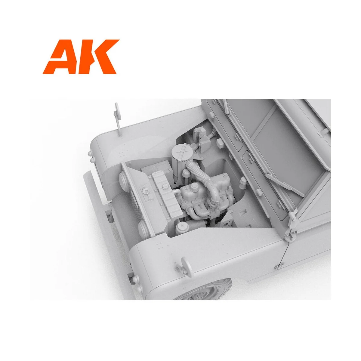 Land Rover 88 Series IIA -Station Wagon, 1/35 - AK Interactive AK35013 Land Rover 88 Series IIA -Station Wagon, 1/35 - AK Interactive AK35013