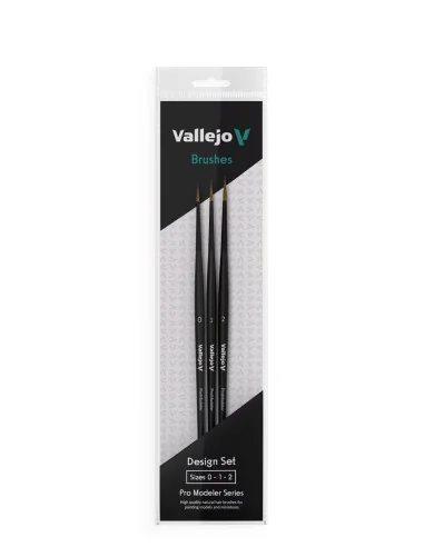 Design Set Natural Hair (Sizes 0, 1 & 2) - Vallejo B01991