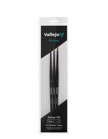 [NO_DESC] Design Set Natural Hair (Sizes 0, 1 & 2) - Vallejo B01991
