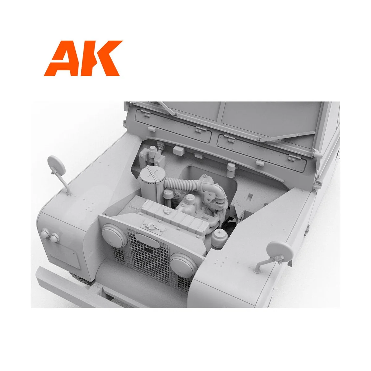 Land Rover 88 Series IIA -Station Wagon, 1/35 - AK Interactive AK35013 Land Rover 88 Series IIA -Station Wagon, 1/35 - AK Interactive AK35013