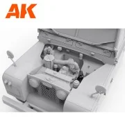 Land Rover 88 Series IIA -Station Wagon, 1/35 - AK Interactive AK35013 Land Rover 88 Series IIA -Station Wagon, 1/35 - AK Interactive AK35013