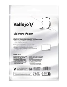 [NO_DESC] 30 Sheets of moisture paper (225 x 145 mm) 60gr - Vallejo...