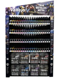 Display: True Metallic Metal Countertop - Vallejo EX743