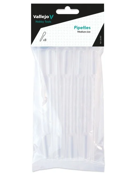 [NO_DESC] Pipettes Medium Size 8x3 ml - Vallejo 26003