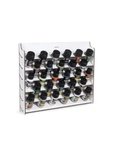 Wall Mounted Paint Display for 35 and 60 ml bottles 39 x 5, 2 x 31 ...