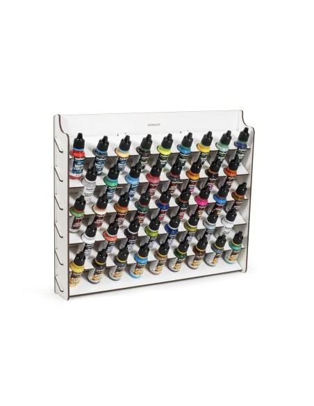 Wall Mounted Paint Display for 18 ml bottles 39 x 5, 2 x 31 cm - Va...