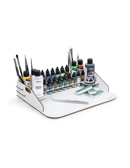Paint display and work station 40 x 30 x 8, 5 cm - Vallejo 26011