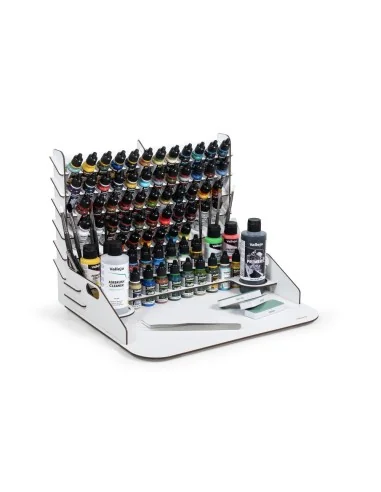Paint display and work station with vertical storage 40 x 30 x 29, ...